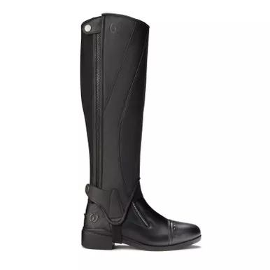 KERRITS Women's Griptek 2.0 Black Tall Horse Riding Half Chaps (30448TBLK)
