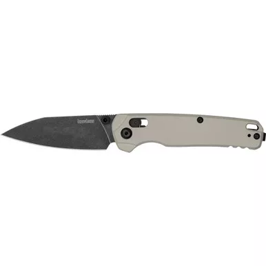 KERSHAW Bel Air 3.1in Bright Nickel/Black Folding Knife (6105)