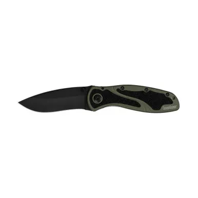 Kershaw Blur Folding Knife 3.4" Olive/Black