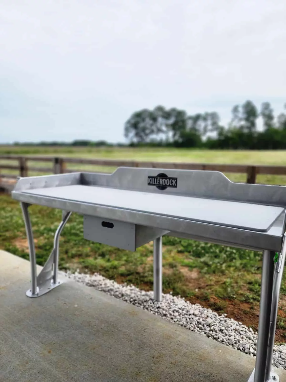 Killer Dock Upscale 6 1/2 Fish Cleaning Station | Width 78" | Wind Resistance 150 mph