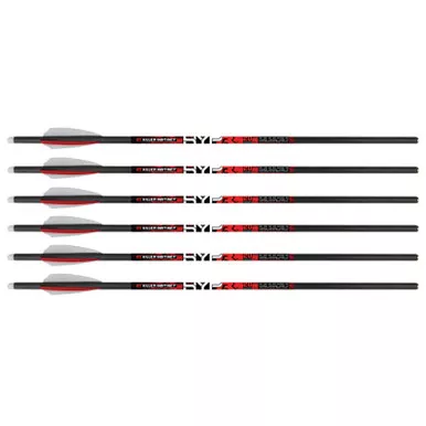 Killer Instint HYPR 20" Crossbow Bolts 6pk