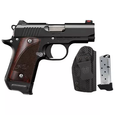 Kimber Micro 9 Black RSWD 9MM 3.15" Barrel Two 7 Round Mags