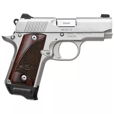 Kimber Micro 9 Stainless Rosewood RTC Bundle 9mm 3.15" Barrel 7 Round