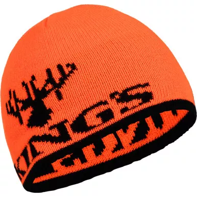 Kings KSW-KBEANIE-BLZ Logo Knit Beanie, Orange