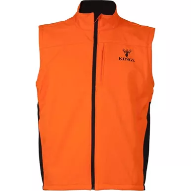 Kings Soft Shell Vest, Orange