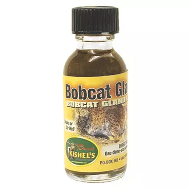 Kishel's LTBCG1 Bobcat Gland Lure, 1 Ounce, Yellow