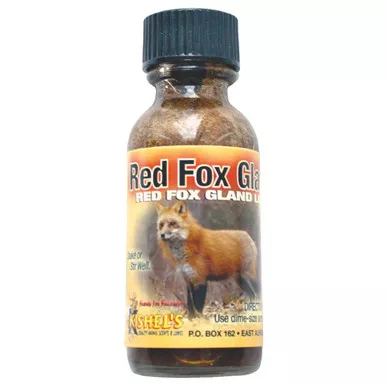 Kishel's LTRFG1 Red Fox Gland Lure, 1 Ounce, Red