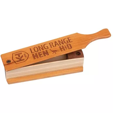 Knight And Hale KHT0207 HD Long Range Hen Turkey Call Box Call, Brown