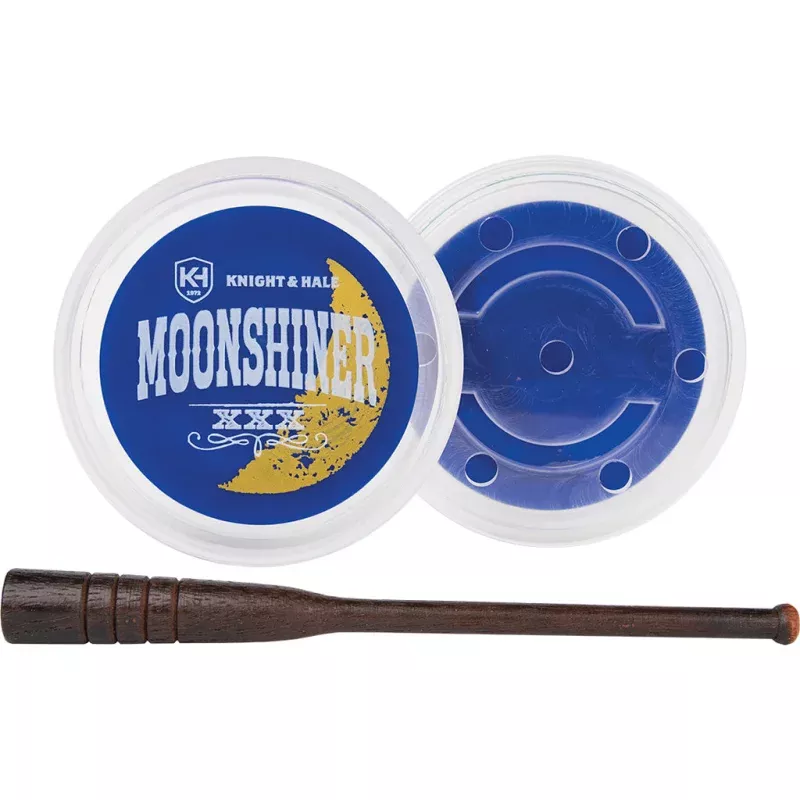 Knight and Hale Moonshiner Pot Turkey Call Glass over Acrylic