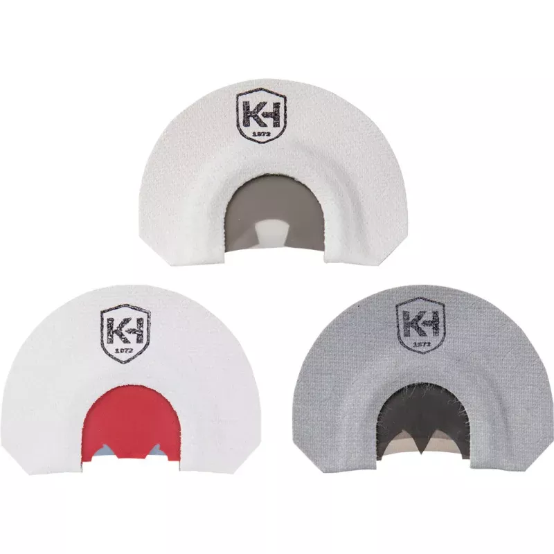 Knight and Hale Smoke Show Mouth Turkey Call 3 pk. Barbers, Ghost & Batwing Cut