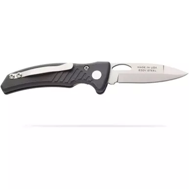 KNIVES OF ALASKA Eagle Liner Lock MagnaCut Black G10 Folding Knife (00082FG)