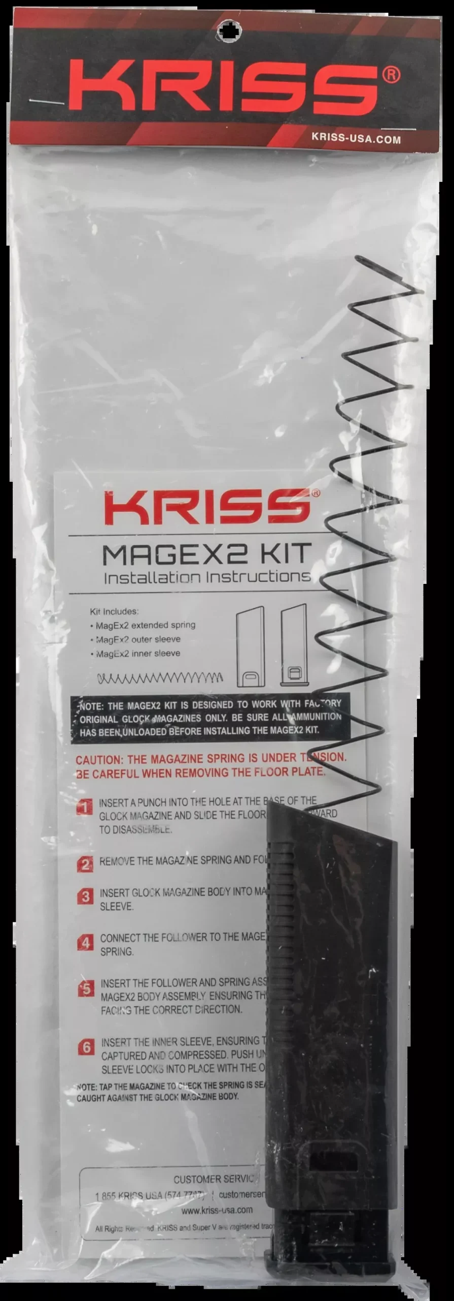 Kriss Magex Kit For Glock 21 - .45 Plus 17rd Mag Not Included