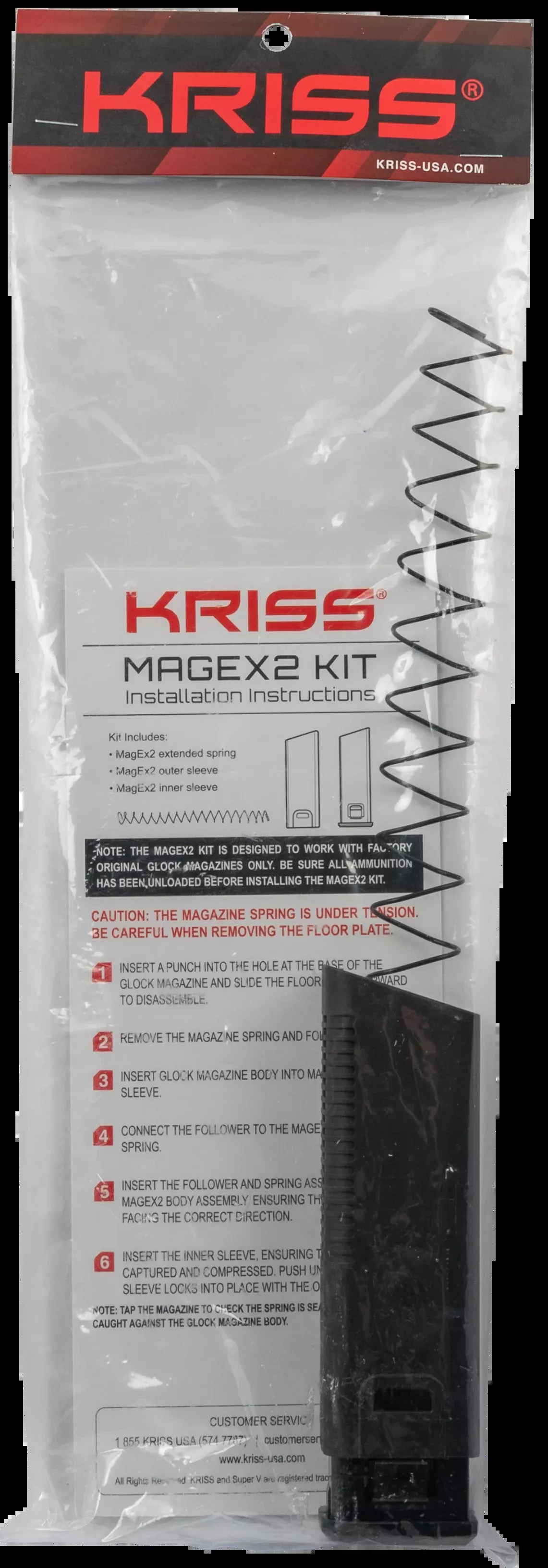 Kriss Magex Kit For Glock 21 - .45 Plus 17rd Mag Not Included