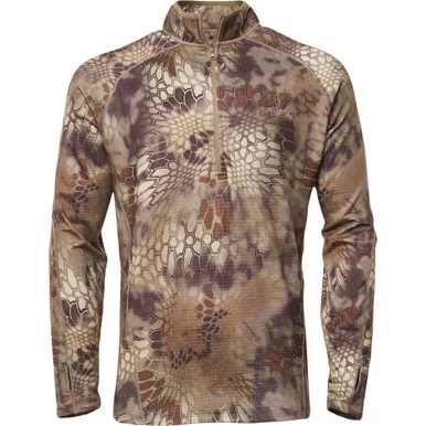 Kryptek 18CROLSZSF7 Cronos 1/2 Zip Fleece, Obskura Skyfall Camo, 2X-Large