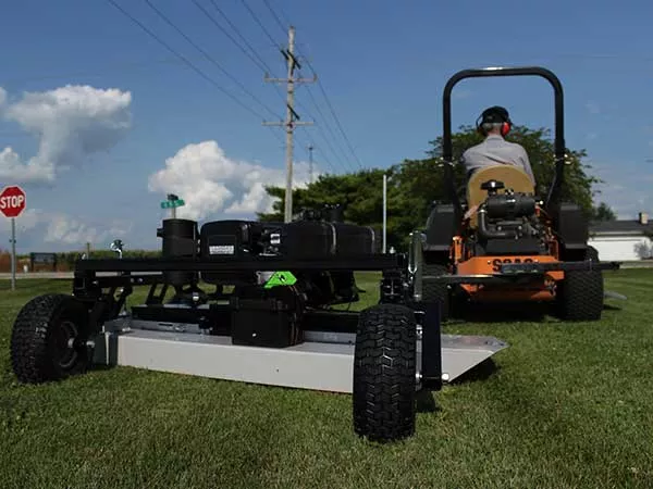 Kunz Engineering | Finish Cut Mower | AcrEase | Model Pro60KW | Cutting Width 58″ Inches | Horsepower 24 HP | For ATV, UTV, Riding Mower, Tractor