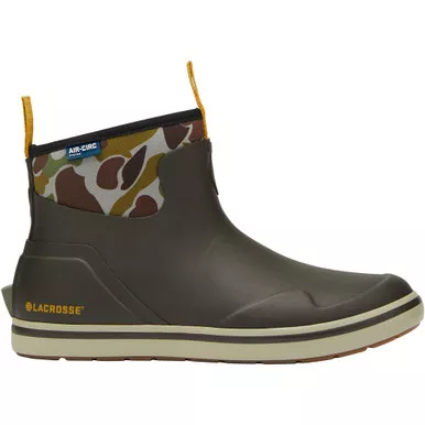 LaCrosse Men's Alpha Deck Boot, Black Olive Camo