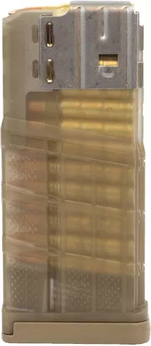 Lancer Magazine L7awm Sr-25 - 7.62x51 25rd Translucent Fde
