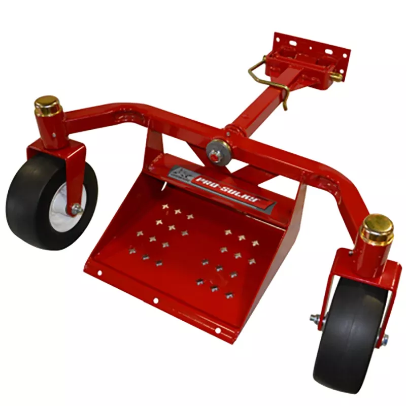 LandShark Pro Riding Sulky | Model PS2003R-1038-2-FF | 2-Wheel Swivel Design | For Commercial Walk-Behind Lawn Mowers with Universal Mounting Bracket
