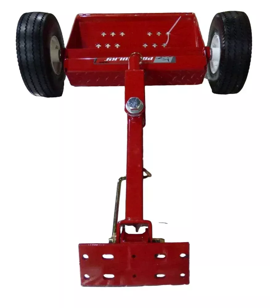 LandShark Pro Two Wheel Sulky | Model PS100R-1038-1-FF | 2-Wheel Fixed Platform | Flat-Free Tires | For Commercial Walk-Behind Lawn Mowers
