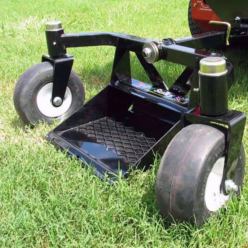 Landshark Sulky Riding Attachment | Model PS2003B-1038-2-FF | 38″ Length | Universal Mount | For Walk-Behind Mowers &Power Equipment