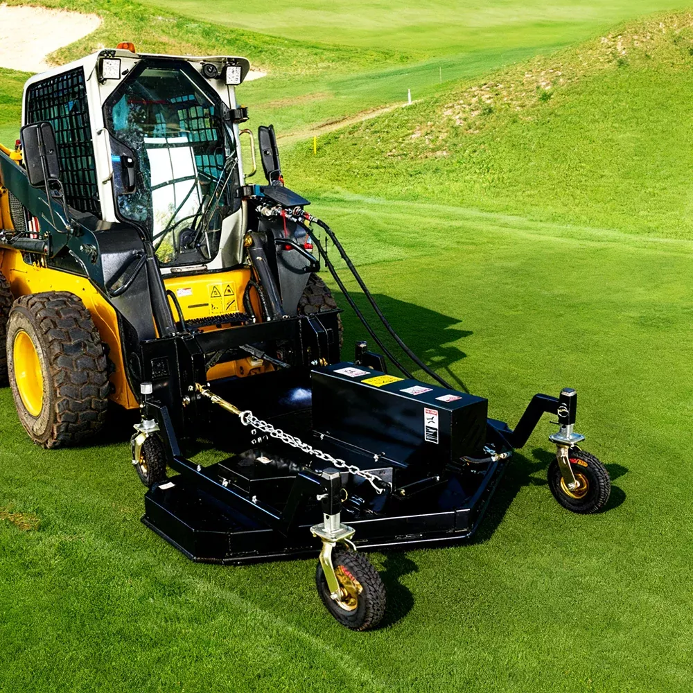 Landy Attachment Finishing Mower | Working Width 64.76″ | 15 GPM | For Skid Steers