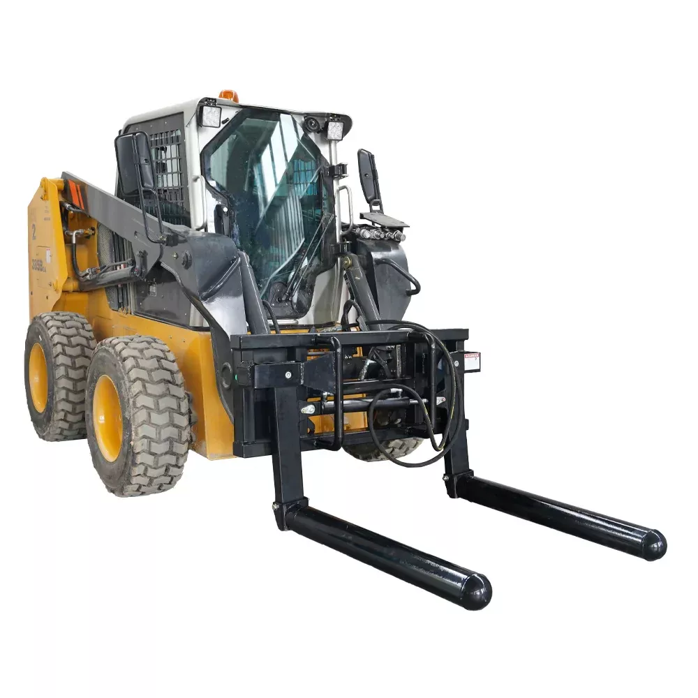 Landy Attachments Hydraulic Bale Lifter | Width 51″-52″ | 16 GPM | For Skid Steers