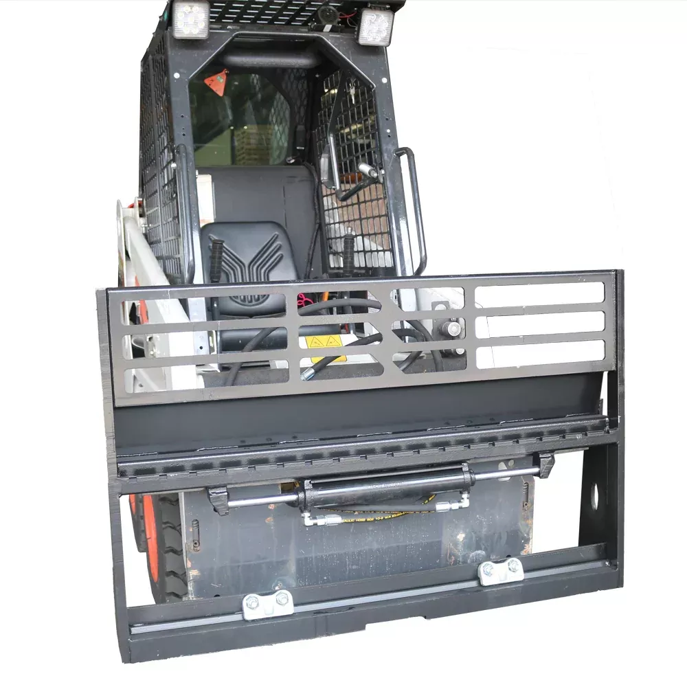 Landy Attachments Pallet Fork Frame & Clamp on Forks | Width 49″ | 16 GPM | 20-30 HP | For Skid Steers & Tractors