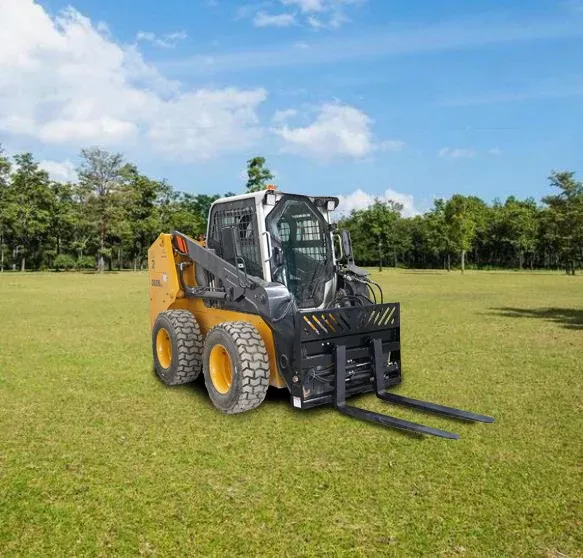 Landy Attachments Pallet Forks | Frame Width 48″ | 16 GPM | For Skid Steers & Loaders