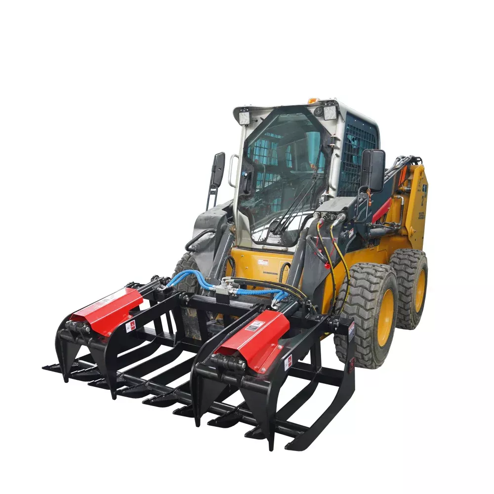 Landy Attachments Root Grapple Bucket | Width 72″ | 16 GPM | For Skid Steers