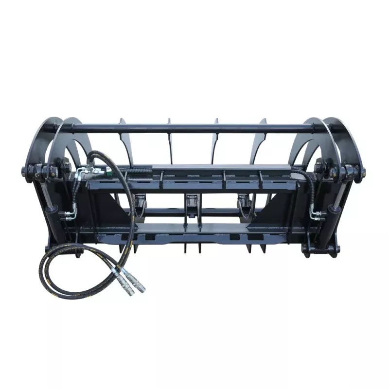 Landy Attachments Root Grapple Rake | Width 72″ | 16 GPM | 20-35 HP | For Skid Steers, ATVs, UTVs, & Tractors