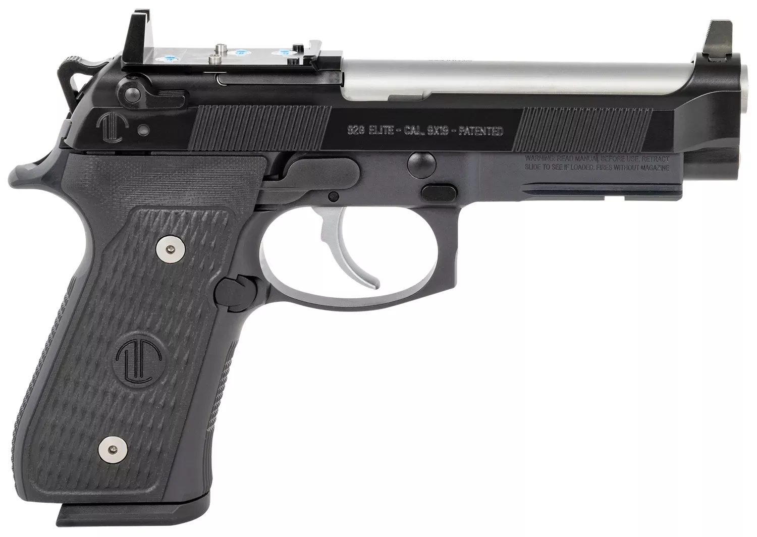 Langdon Tactical 92 Elite LTT 9mm Luger Pistol 4.70" Black LTT92ETJRR