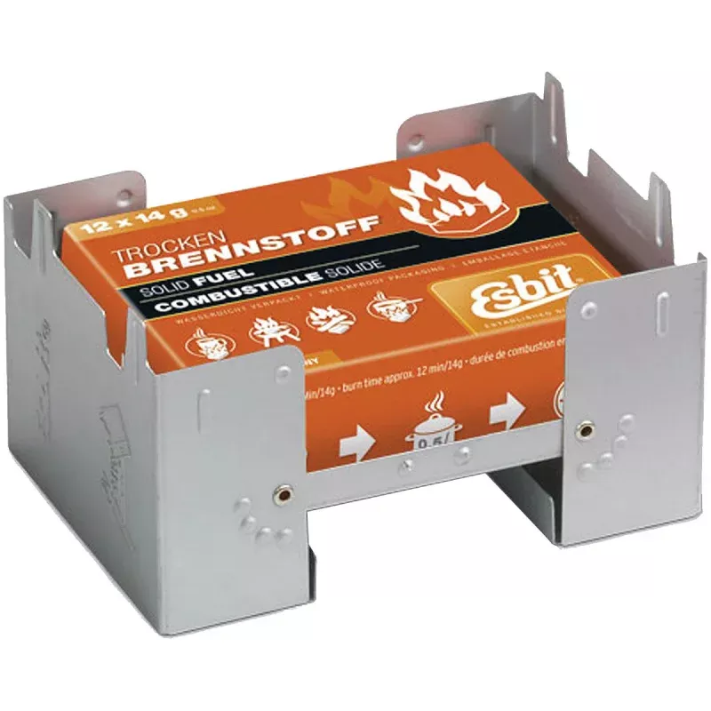 Large PO Cket Stove W Fuel 12 Pc