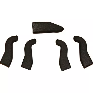 Last Chance Archery FCP1001 Finger Caps, Black