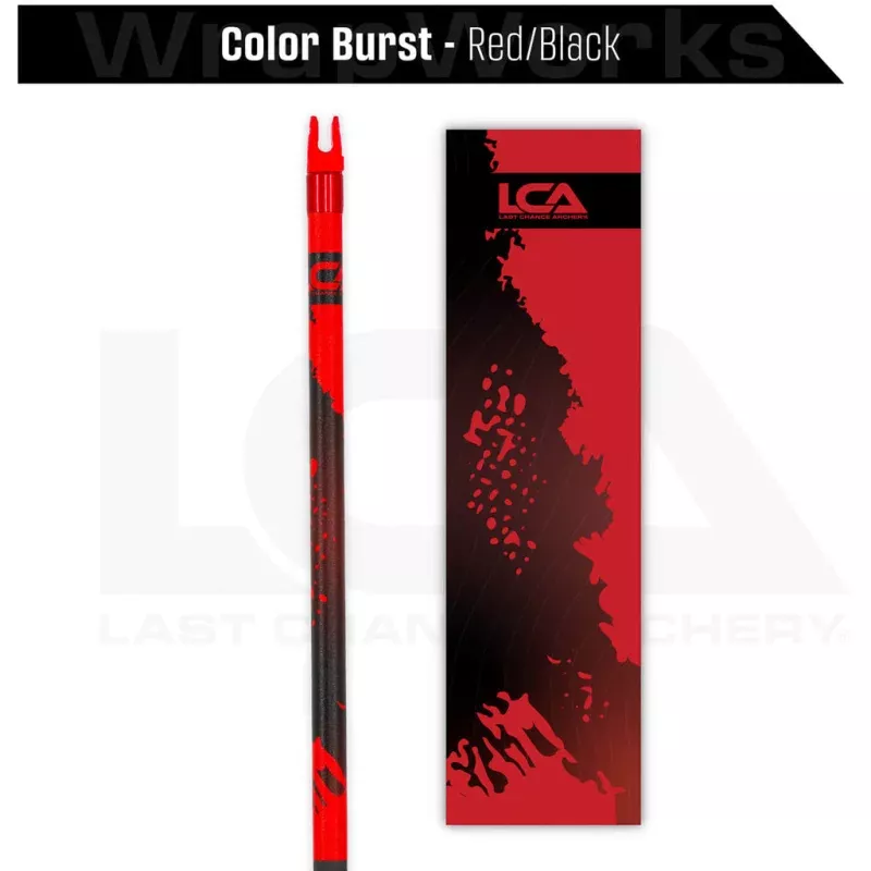 Last Chance WrapWorks Stock Color BurstRed/Black Fixed Precision Fixed Standard