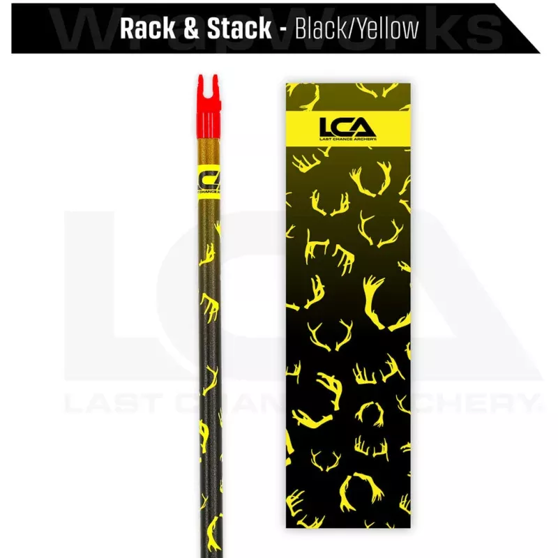 Last Chance WrapWorks Stock Rack & Stack Black/Yellow Precision Flex M-Series