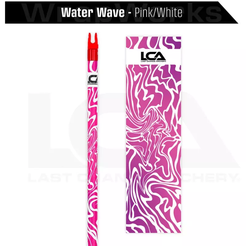 Last Chance WrapWorks Water Wave Pink/White Precision Flex M-Series