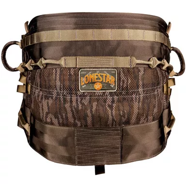 Latitude Outdoors SK-LS-XL-MOB Lonestar XL Saddle, Mossy Oak Bottomlands Camo