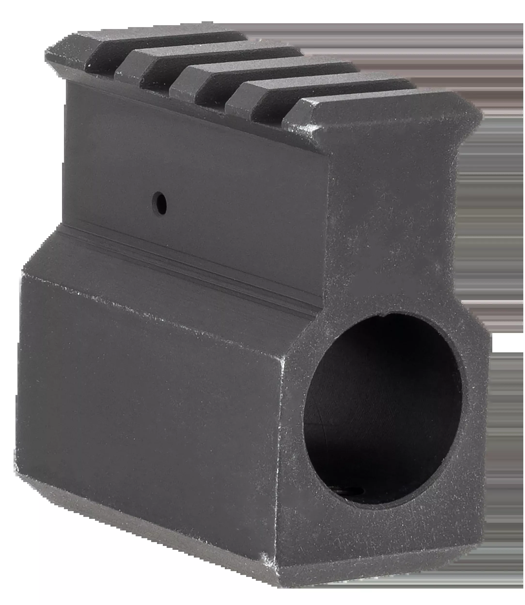 Lbe .750 Gas Block W/rail Blk
