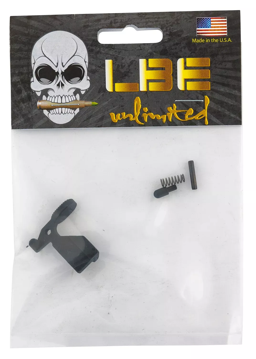 LBE Unlimited AR Parts Mil Spec Bolt Catch Assembly AR-Platform Black Steel