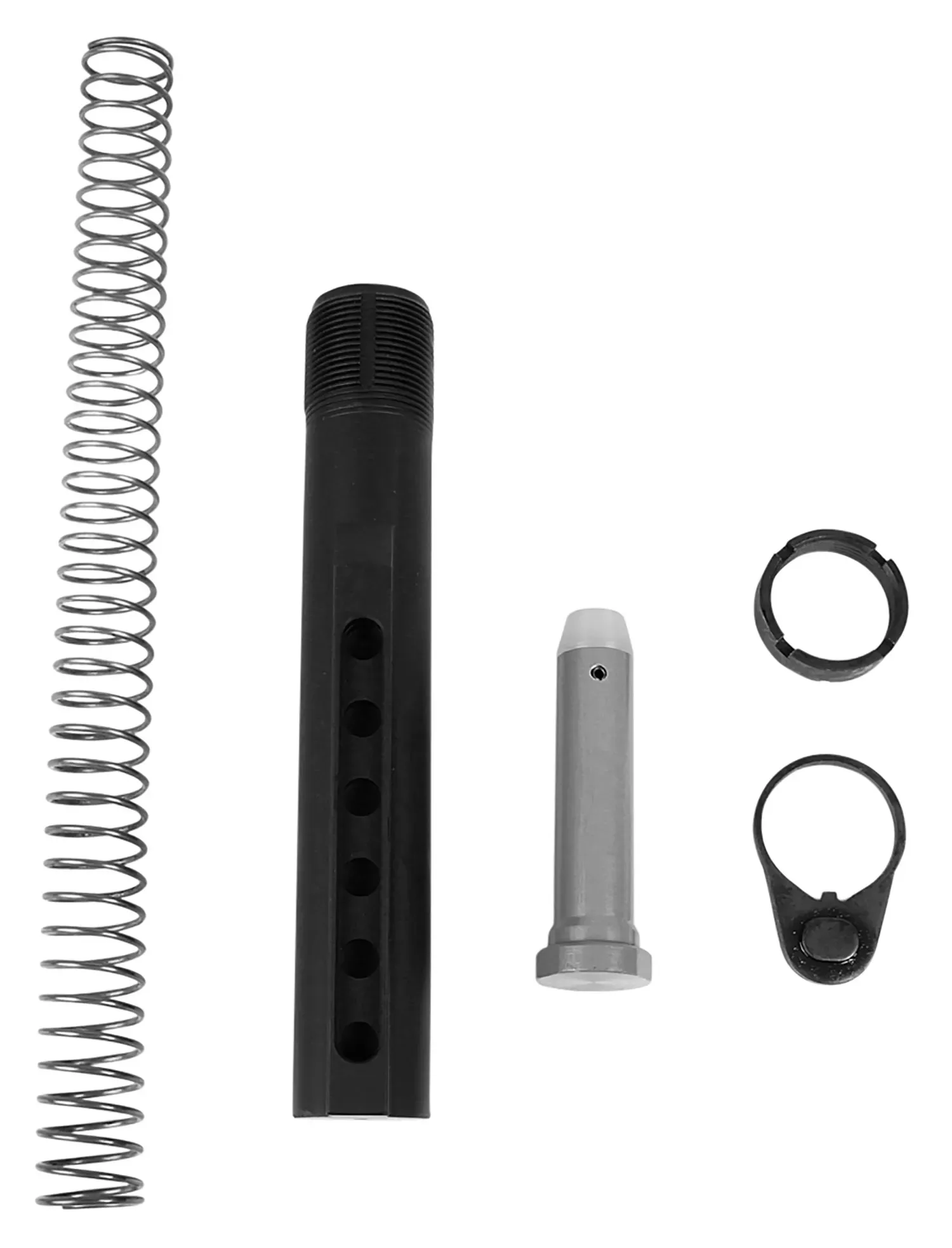 LBE Unlimited Mil-Spec Buffer Tube Kit6 Position AR-15 Black