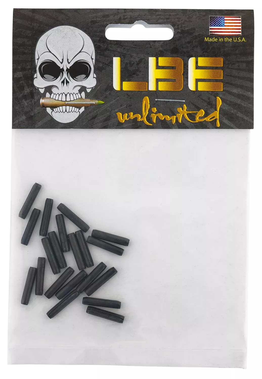 LBE Unlimited Trigger GuardRoll Pins for AR-15 Black (20 pc)