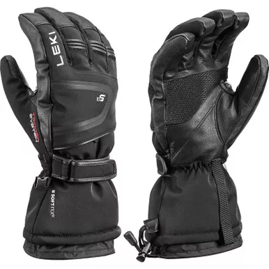 LEKI Detect S Black Gloves (653841301)