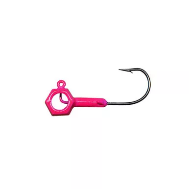 Leland - Eyehole Hammer Jighead - 3/16oz 5pk Pink