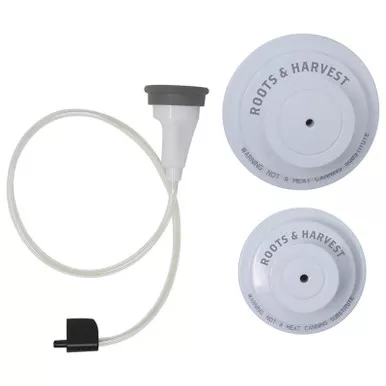 LEM Roots & Harvest Canning Jar Sealer Kit 1608 Color: Stainless, Fabric/Material: Stainless Steel