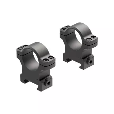 LEUPOLD BackCountry Cross-Slot Matte Black Scope Rings