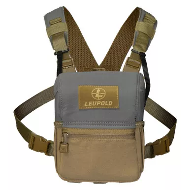 LEUPOLD Enclosed Tan/Gray Binocular Harness