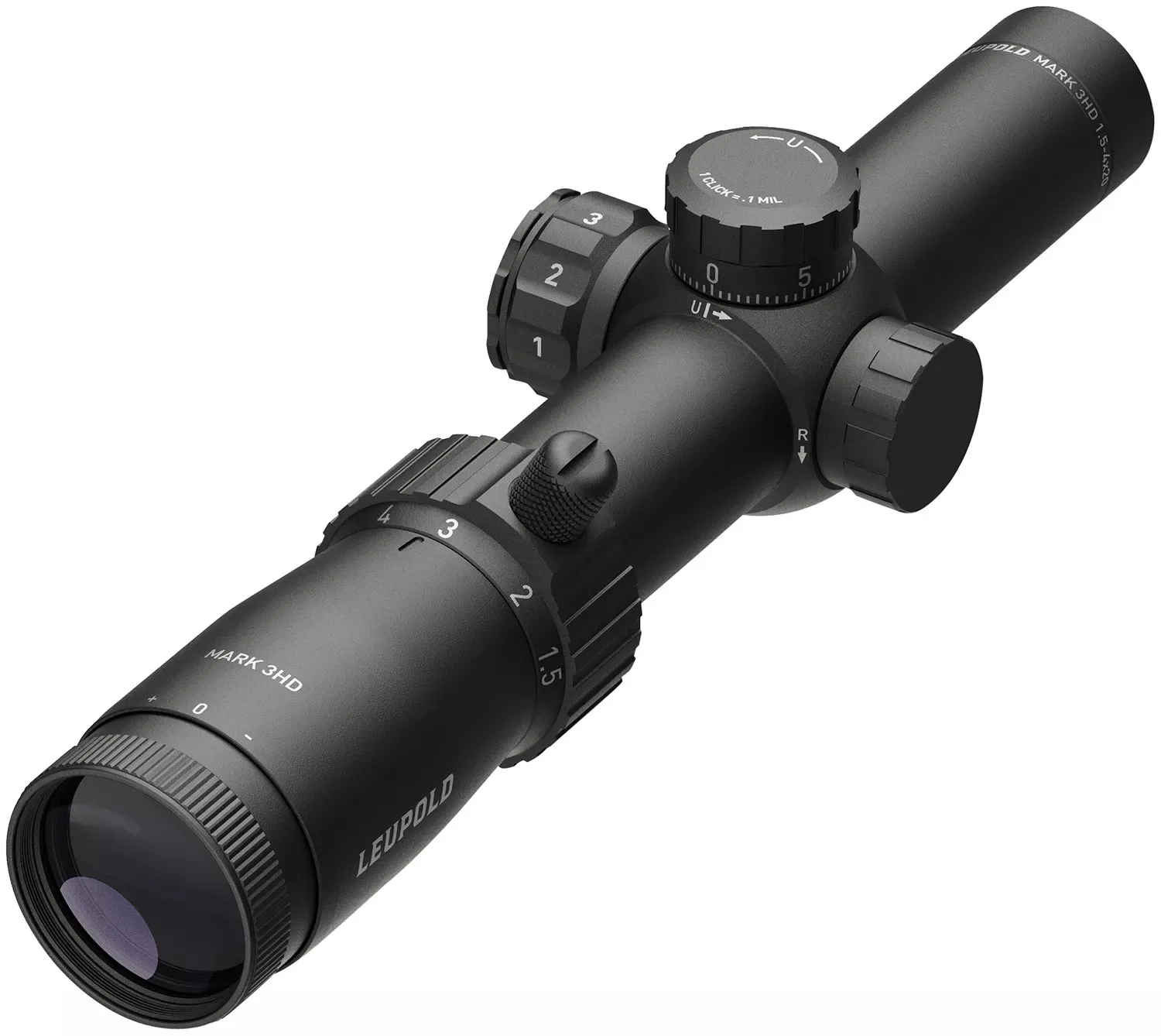 Leupold Mark 3HD Matte Black 1.5-4x20mm 30mm