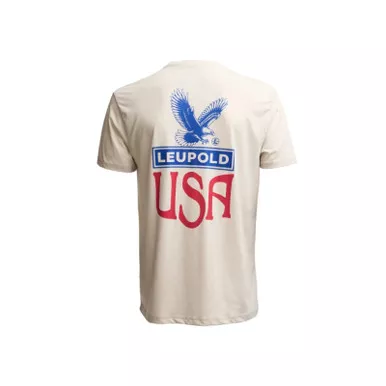 LEUPOLD Men’s Eagle Badge Sand Short Sleeve Shirt (186542-par)