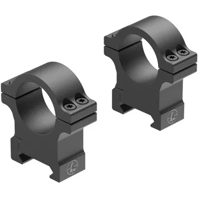 LEUPOLD Open Range Cross-Slot Matte Black Scope Rings