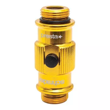 LEZYNE ABS Standard Flip-Thread Chuck HP Pump Head (1-FLIP-STD-V312)
